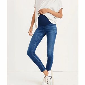 Madewell Maternity Over The Belly Skinny Jeans size 31